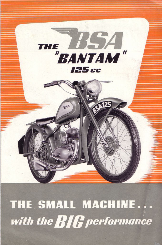 BSA 1950 Bantam Brochure 1